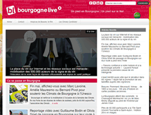 Tablet Screenshot of bourgogne-live.com